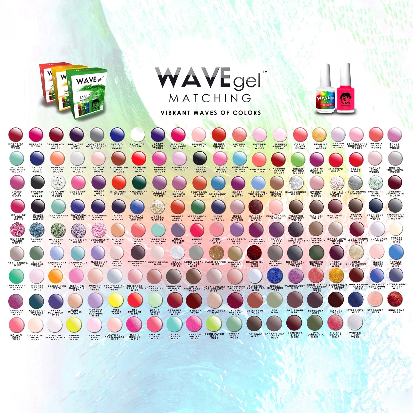 Wave Gel Matching Set