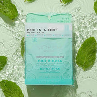 VOESH Pedi In A Box: O2 Fizz 5 Step - Mint Mimosa