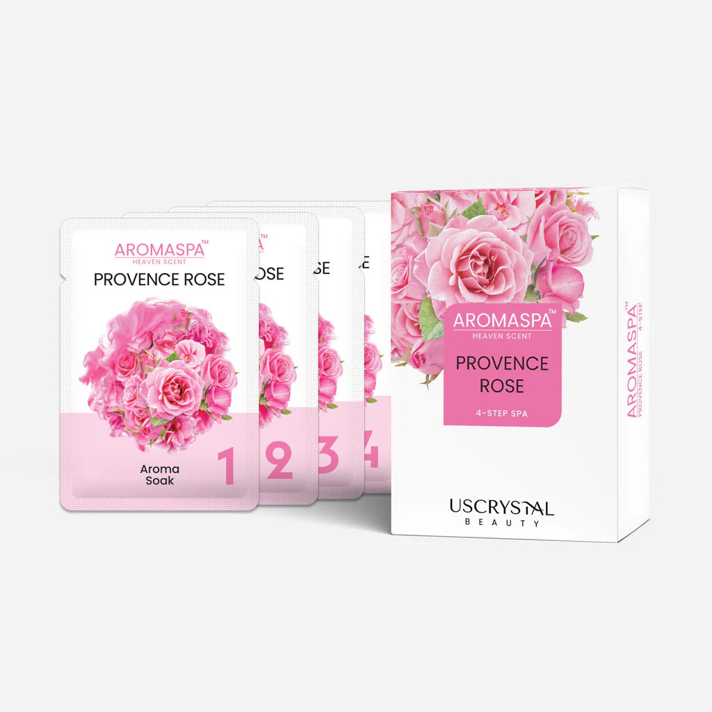 USC AROMASPA: 4 Step Kit - Provence Rose