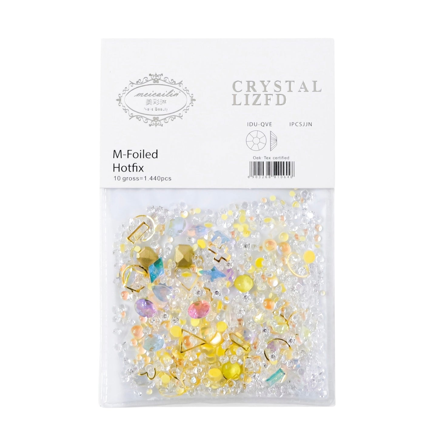 Crystal Rhinestone (Yellow)