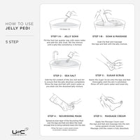 USC Jelly Pedi: 5 Step - Aloe Vera