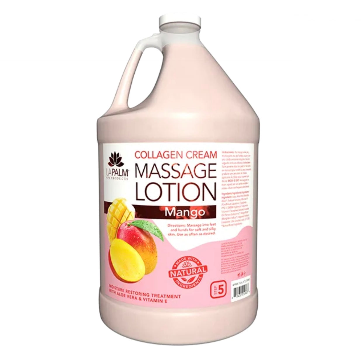 LaPalm Collagen Massage Lotion - Mango (1 Gallon)